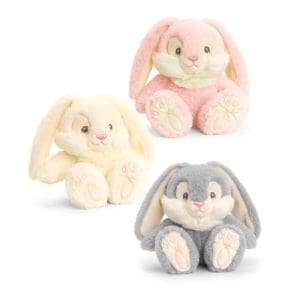 15cm Keeleco Patchfoot Rabbits 3 Assorted