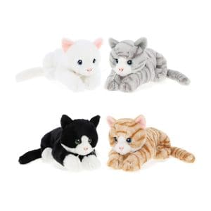 22cm Keeleco Kittens 4 Assorted