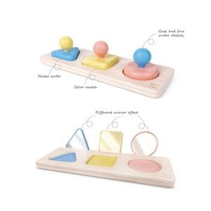 Montessori Mirror Shape Puzzle
