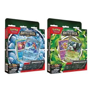 Pokemon TCG: Deluxe Battle Decks - Quaquaval EX/ Meowscarada EX - 2 Set