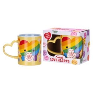 11oz Love Hearts Rainbow Heart Mug
