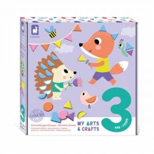 3 Years - Geometric Stickers