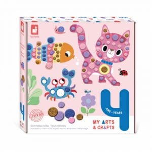 4 Years - Round Stickers