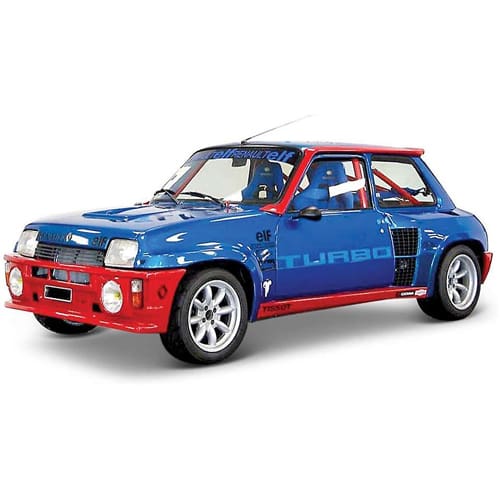 *A Grade* 1:24 Renault 5 Turbo (1982) - Red and Blue
