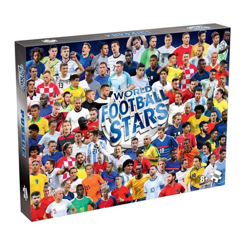 *A Grade* 2021 World Football Stars Puzzle (1000 pieces)