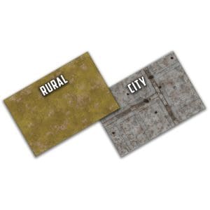 *A Grade* Gaming Mat - Rural/City (6x4)