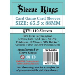 *B Grade* 110 x Standard Card Sleeves (63.5mm x 88mm)