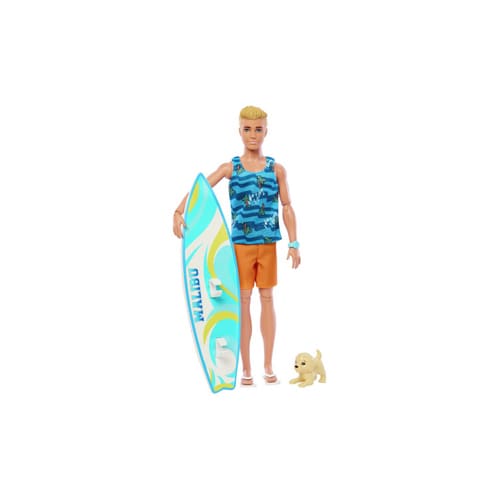 Barbie Movie Deluxe Ken and Surfboard