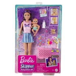 Barbie Skipper Sleepy Baby Blonde