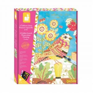 Golden Pictures Watercolour Painting Garden