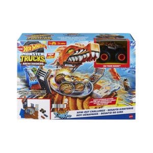 Hot Wheels MT Tiger Shark Spin Out Arena Play Set