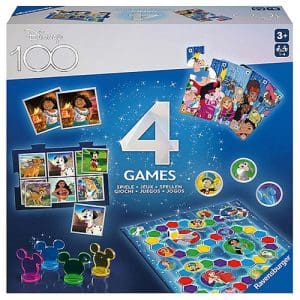 Disney 100th Anniversary 4 in 1 Games Box