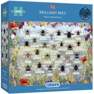 *B Grade* Brilliant Bees (1000 pieces)