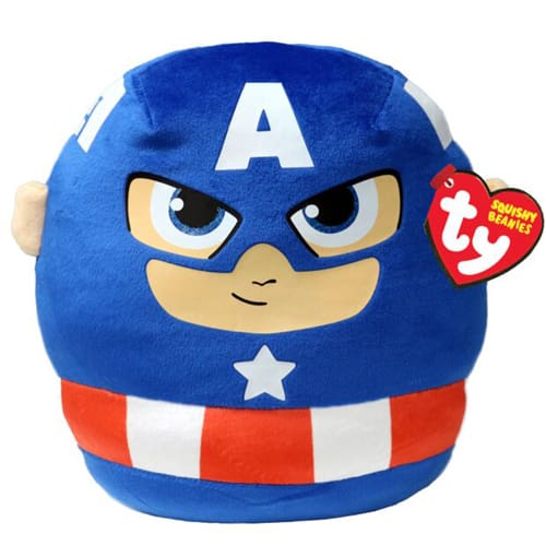 Captain America - Marvel - Squishy Beanie - 14"
