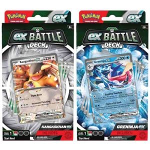 Pokemon TCG: Ex Battle Deck - Kangaskhan and Greninja - 2 set