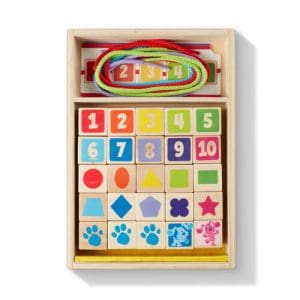 Blue's Clues & You! Wooden Lacing Beads