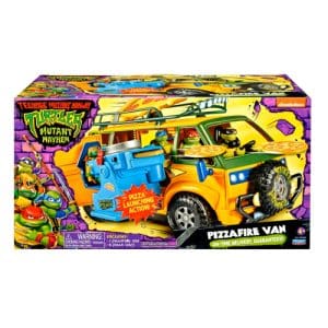 TMNT Movie Pizza Fire Van