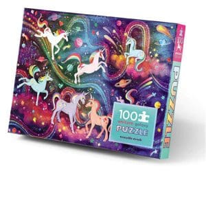 Crocodile Creek 100pc Holographic/Unicorn Galaxy
