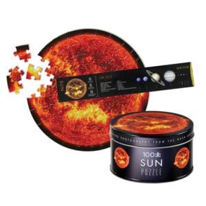 Crocodile Creek 100pc NASA Tin Puzzle/Sun