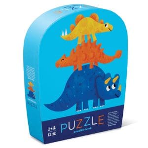 Crocodile Creek 12pc Mini Puzzle/Dino Friends