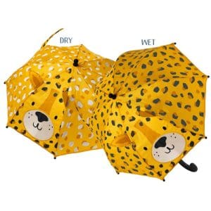 3D Leopard Colour Changing Umbrella