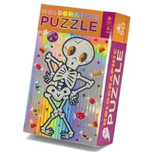 Crocodile Creek 50 Piece Holographic Skeleton