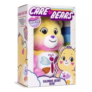 Care Bears 22cm Bean Plush (Eco Friendly) - Calming Heart Bear