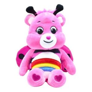 Care Bears 22cm Bean Plush - Lady Bug Cheer Bear