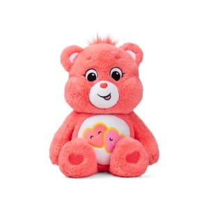 Care Bears 22cm Bean Plush - Love-A-Lot Bear