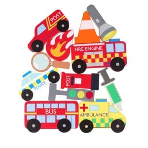 Emergency Services Stacking Game
