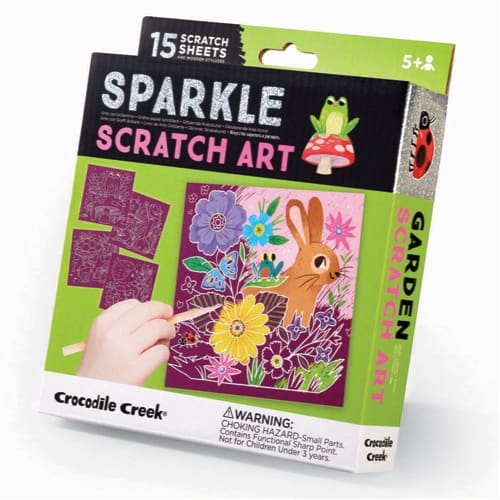 Garden Scratch Art