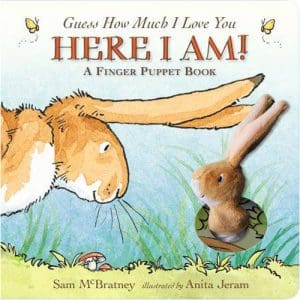 Guess How Much I Love You: Here I am finger puppet book