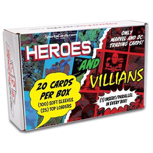 Heroes and Villains Trading Cards