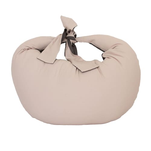 Hippychick Feeding Pillow - Charcoal and Dusky Pink