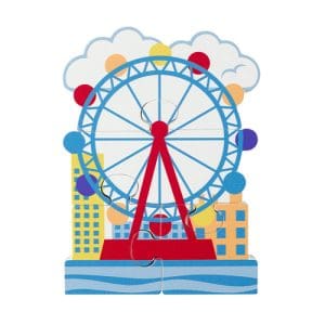 London Eye Wooden Puzzle