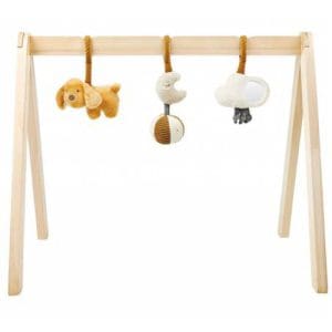 Nattou Charlie - Wooden Arches with Hanging Toys