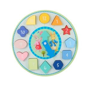 Peter Rabbit™ TV Shape Sorting Clock