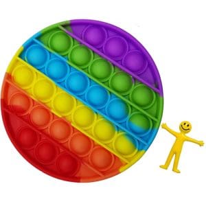 Pop-It Multicolour Circle Fidget Toy