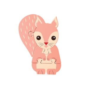 Squirrel Wooden Puzzle