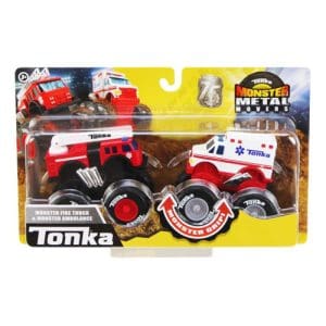 Tonka - Monster Metal Movers Combo Pack - Emergency Fleet