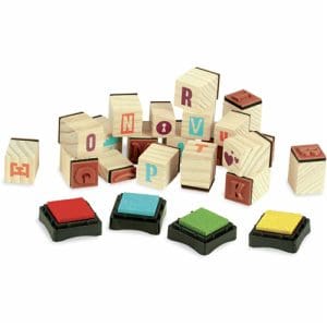 Vilac - First Printers ABC Stamps