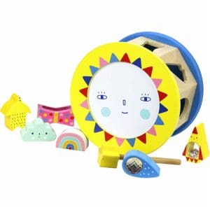 Vilac - Night and Day Shape Sorter