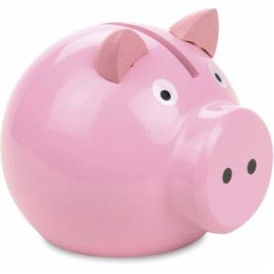 Vilac - Pinky Pig Money Box