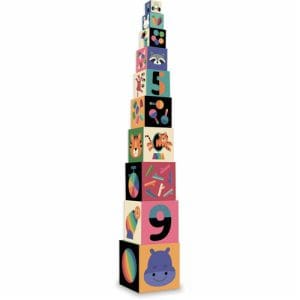 Vilac - Rainbow Stacking Cubes