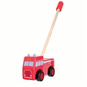 Vintage Fire Engine Push Along