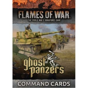 *A Grade* Flames of War: Ghost Panzers Command Cards