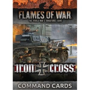 *A Grade* Flames of War: Iron Cross Command Cards