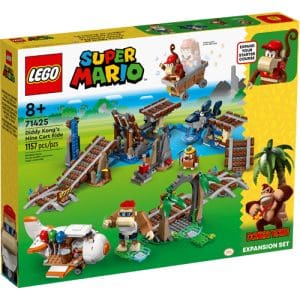 *A Grade* LEGO: Diddy Kong's Mine Cart Ride Expansion Set