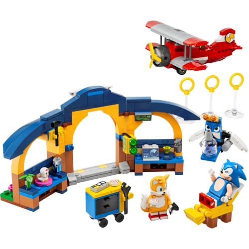 *A Grade* LEGO: Tails' Workshop and Tornado Plane *A Grade* LEGO: Tails' Workshop and Tornado Plane