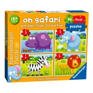 *A Grade* On Safari My First Puzzles (2,3,4,5pc)